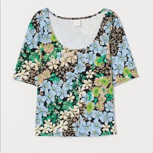 H&M Floral Blouse